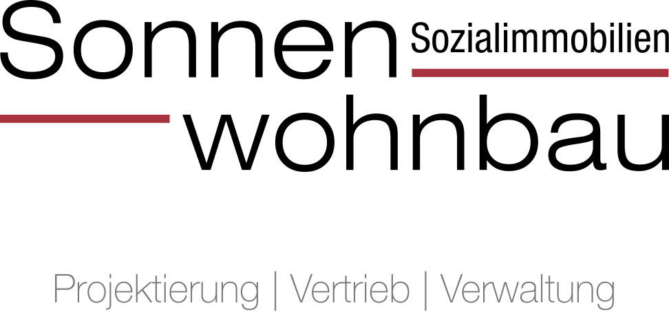 Sonnenwohnbau Sozialimmobilien Logo Sonnenwohnbau Sozialimmobilien – Kunde der TSW Reinigung Regensburg
